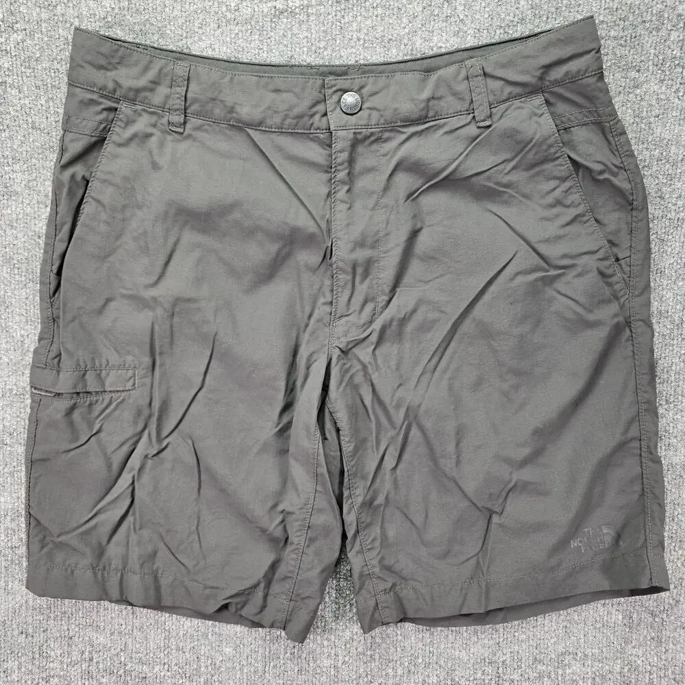 The North Face Horizon 2.0 Shorts Mens 34 Dark Gray Hiking Outdoor Drawstring